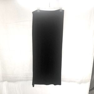 Chico's Traveler's Long Black Skirt